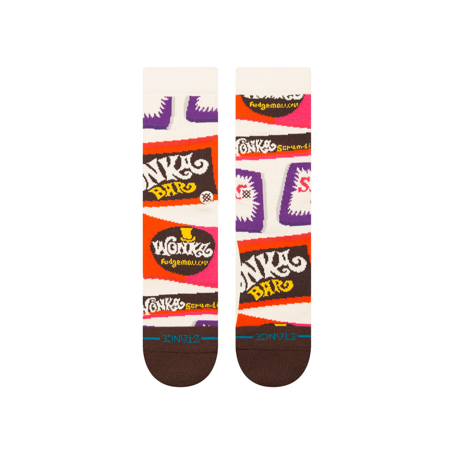 Willy Wonka By Jay Howell x Stance Wonka Bars Crew Socks