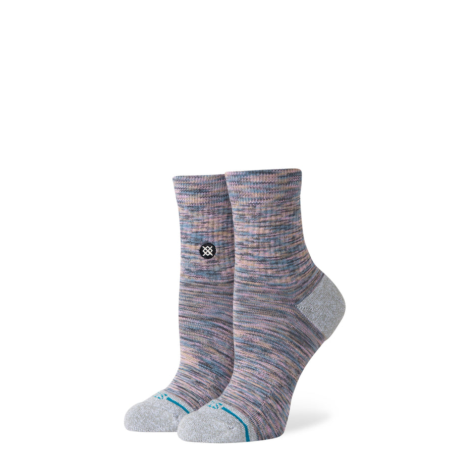 Womens Blended Quarter Socks