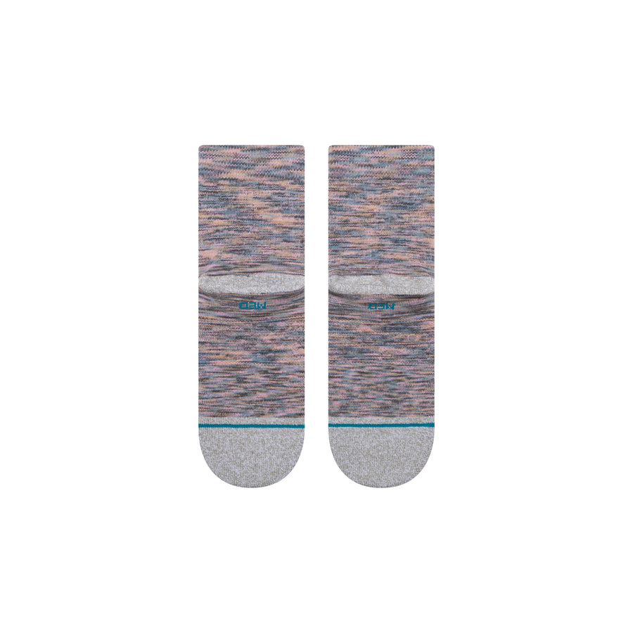 Womens Blended Quarter Socks