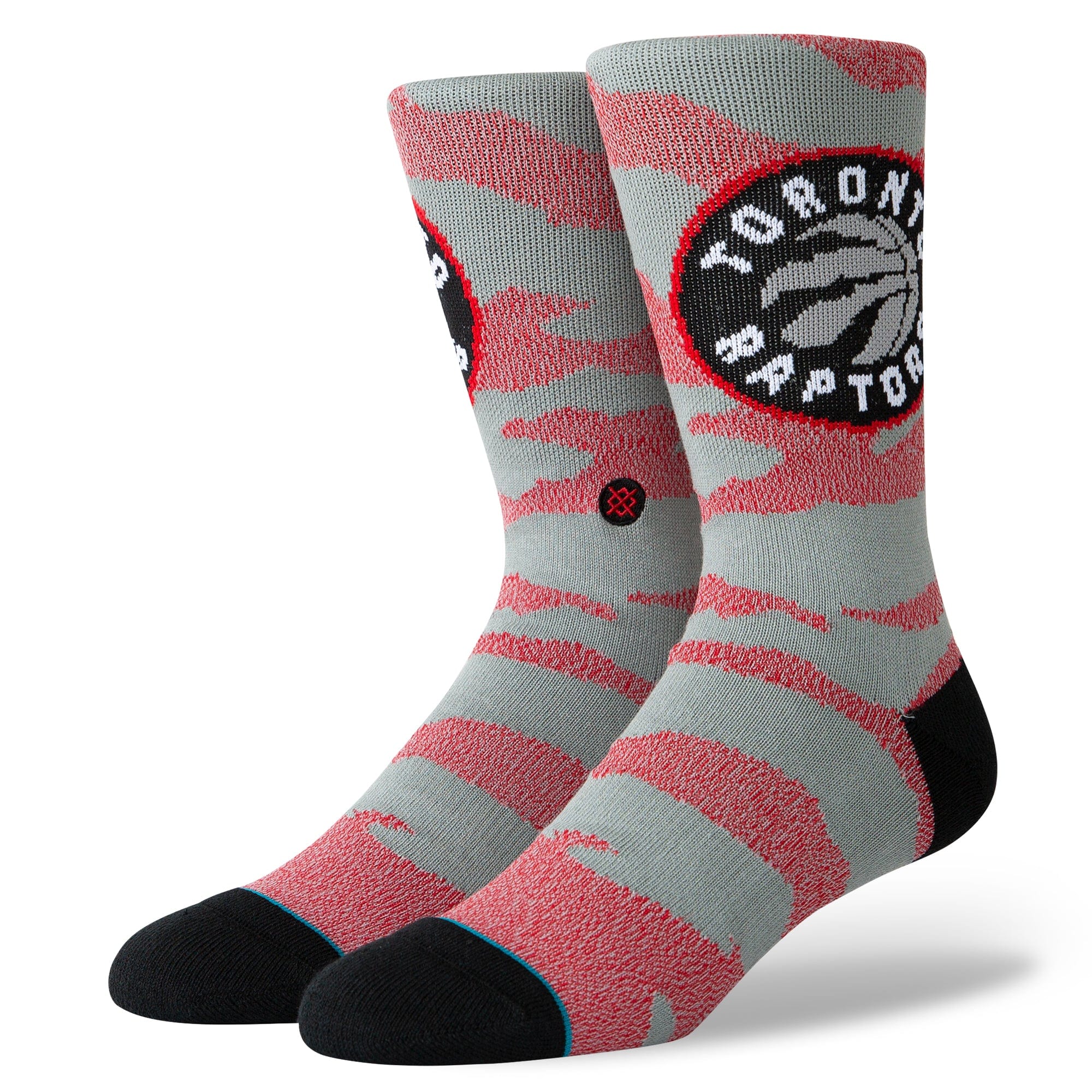 Toronto Raptors Camo Melange Crew Socks Socks Stance Canada