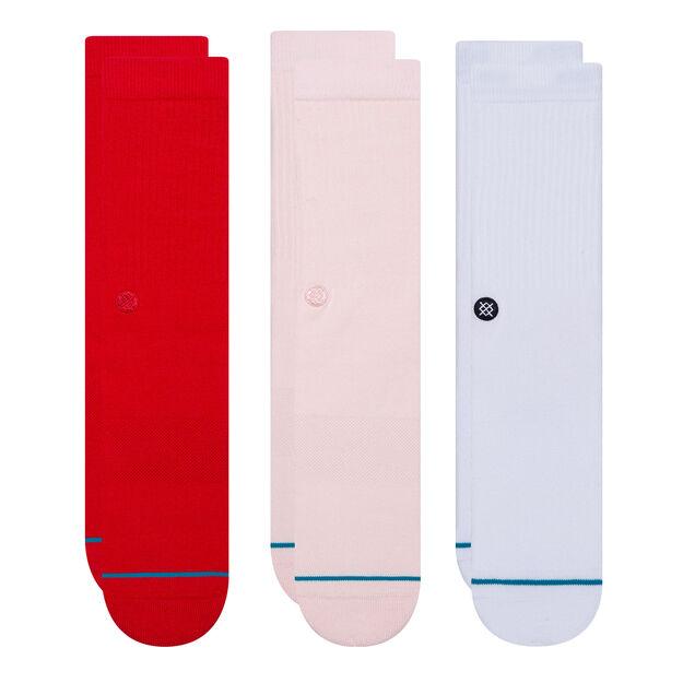 Icon Crew Socks 3 Pack