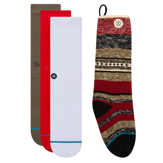 STANCE ICON CREW SOCKS STOCKING SET