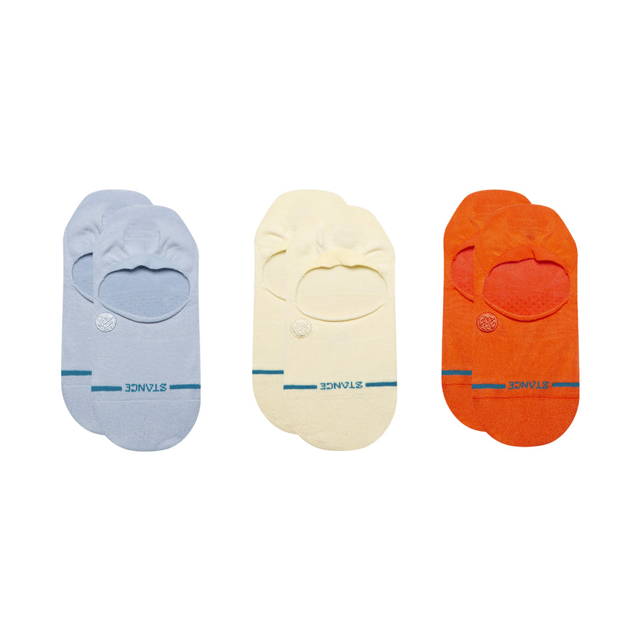 Womens Icon No Show Socks 3 Pack