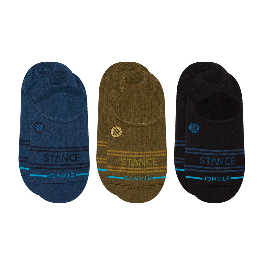 Basic No Show Socks 3 Pack