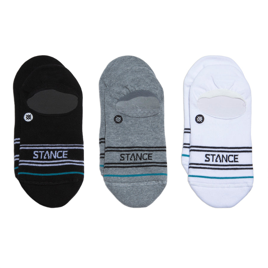 Basic No Show Socks 3 Pack