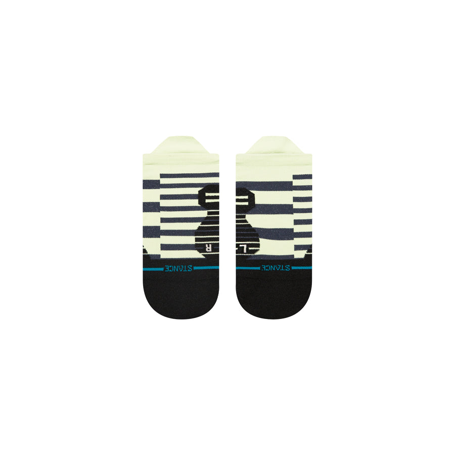 Staggered Tab Socks