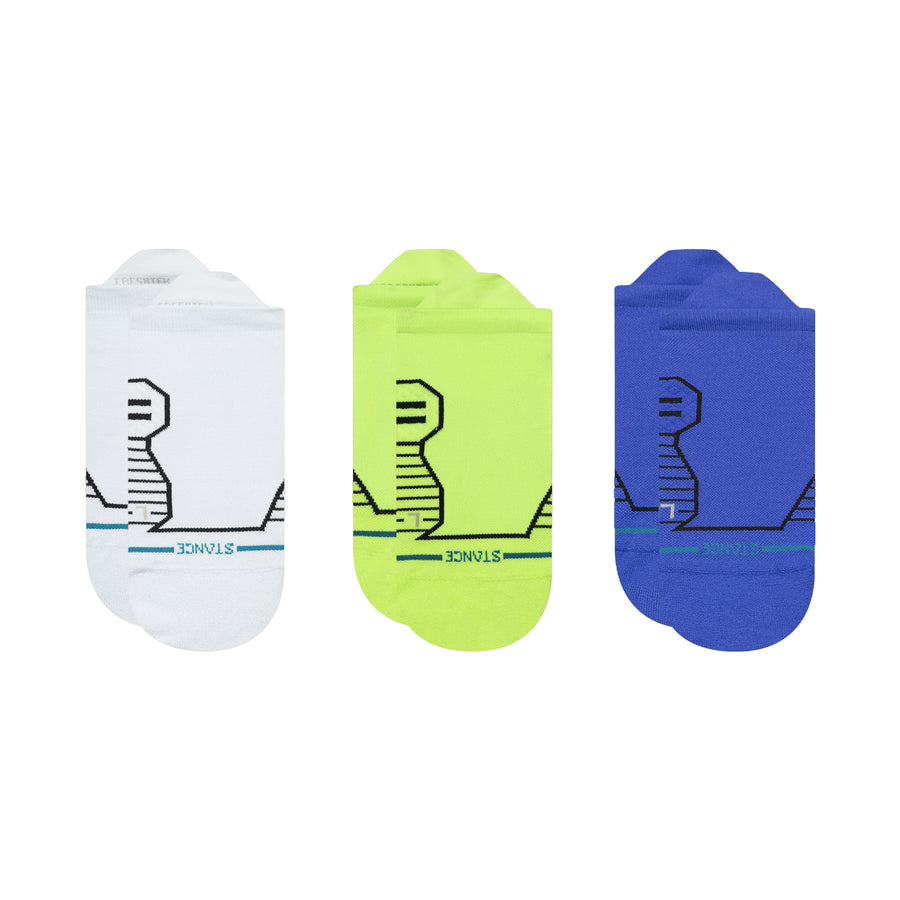 Variegated Ultralight Tab Socks 3 Pack