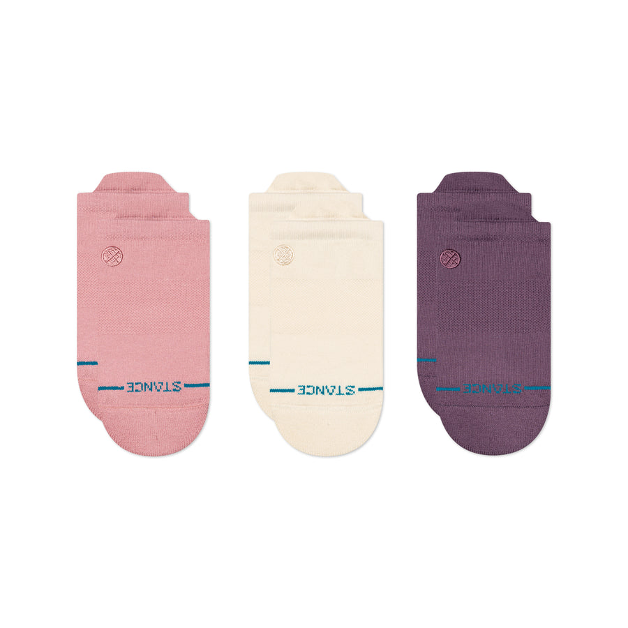 Icon Low Tab Socks 3 Pack