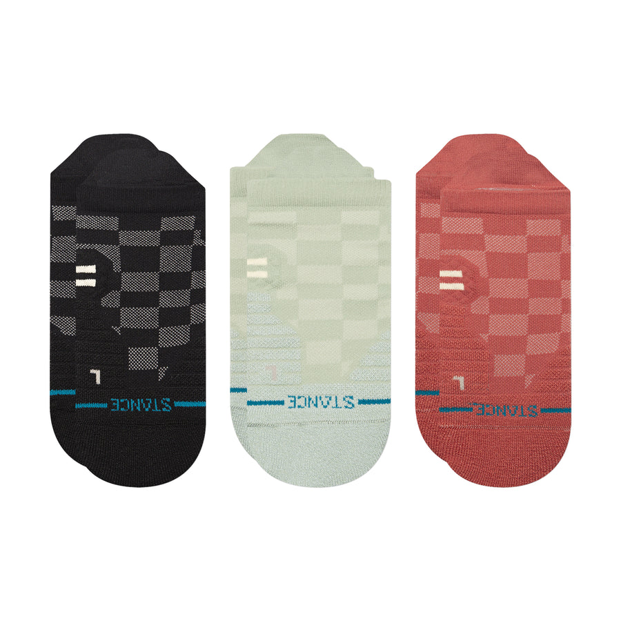 Down Hill Tab Socks 3 Pack