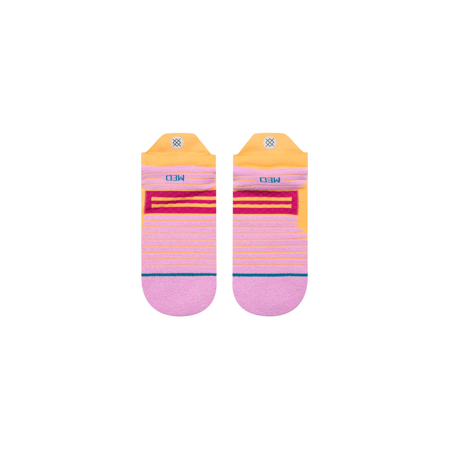 Womens Peach Persuasion Tab Socks