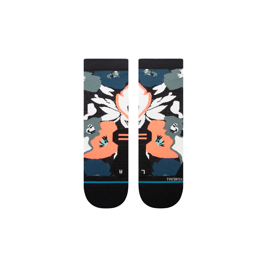 Flower Beds Quarter Socks