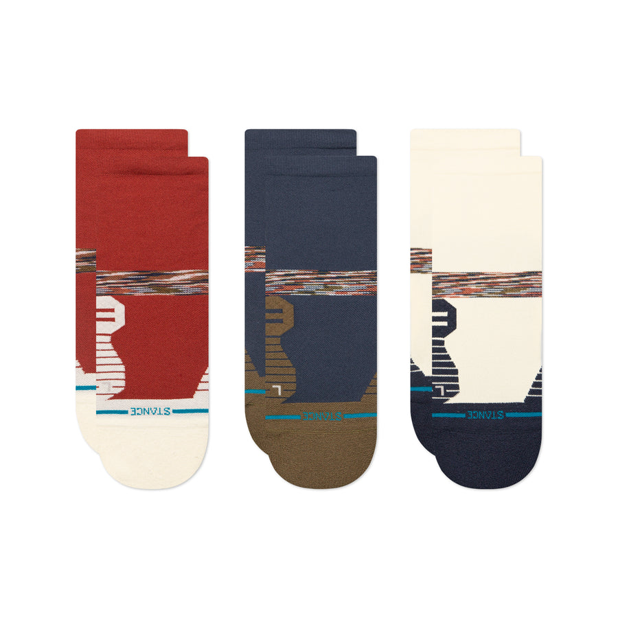 Riveen Quarter Socks 3 Pack