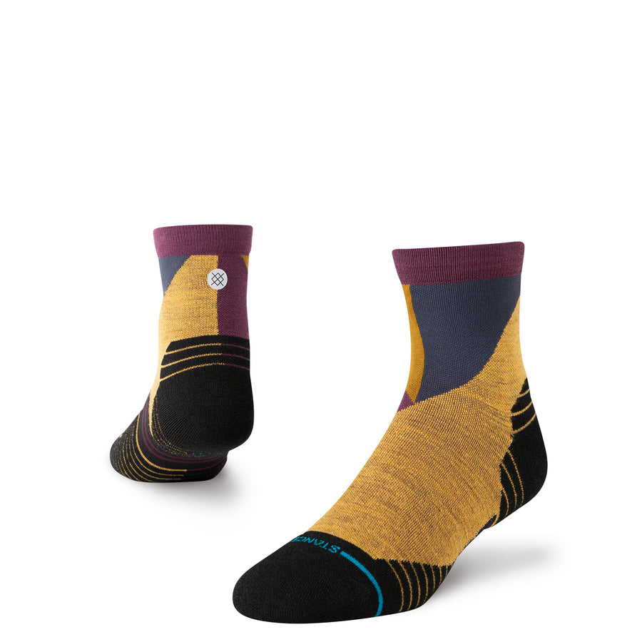 Vertical Wool Quarter Socks