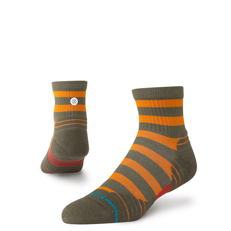 Lumberjack Mid Ribbed Quarter Socks