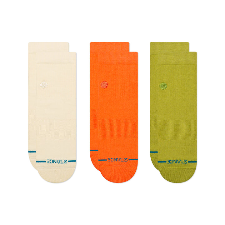 Icon Quarter Sock 3 Pack