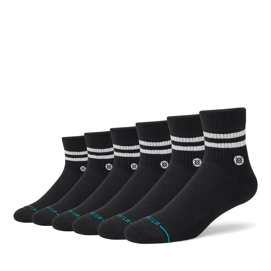 Core Quarter Socks 6 Pack
