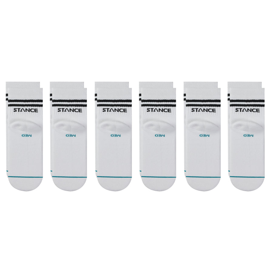Core Quarter Socks 6 Pack