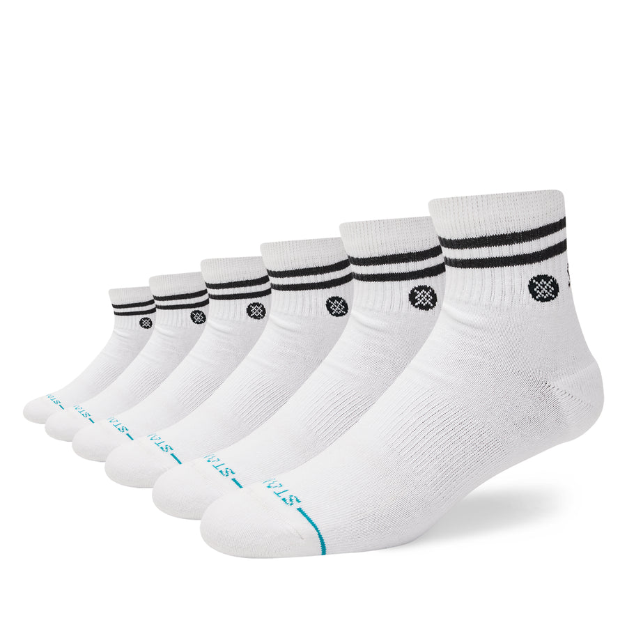 Core Quarter Socks 6 Pack