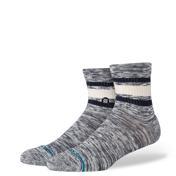 Slub Boyd Quarter Socks