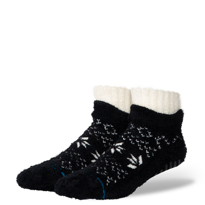Snowflake Cozy Slipper Socks