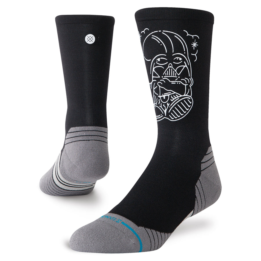 Star Wars By DJ Javier x Stance Darth Performance Crew Socks