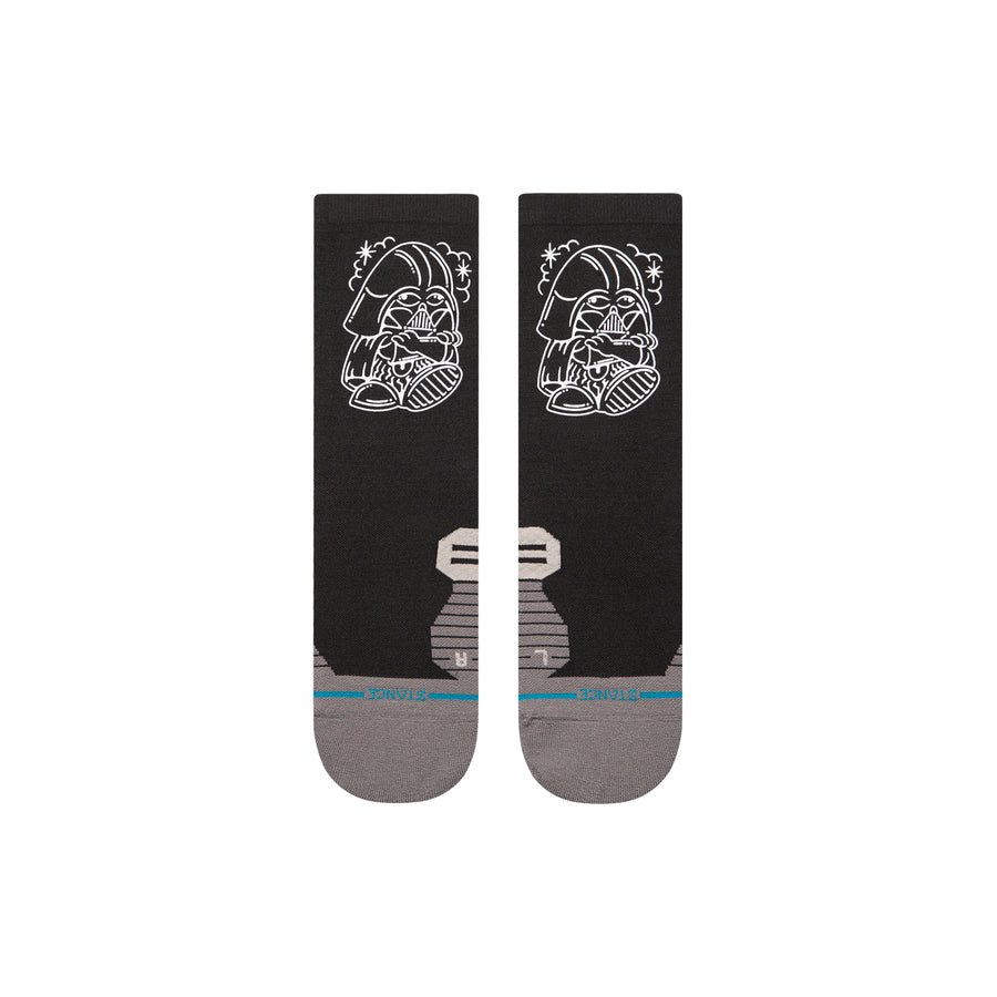 Star Wars By DJ Javier x Stance Darth Performance Crew Socks