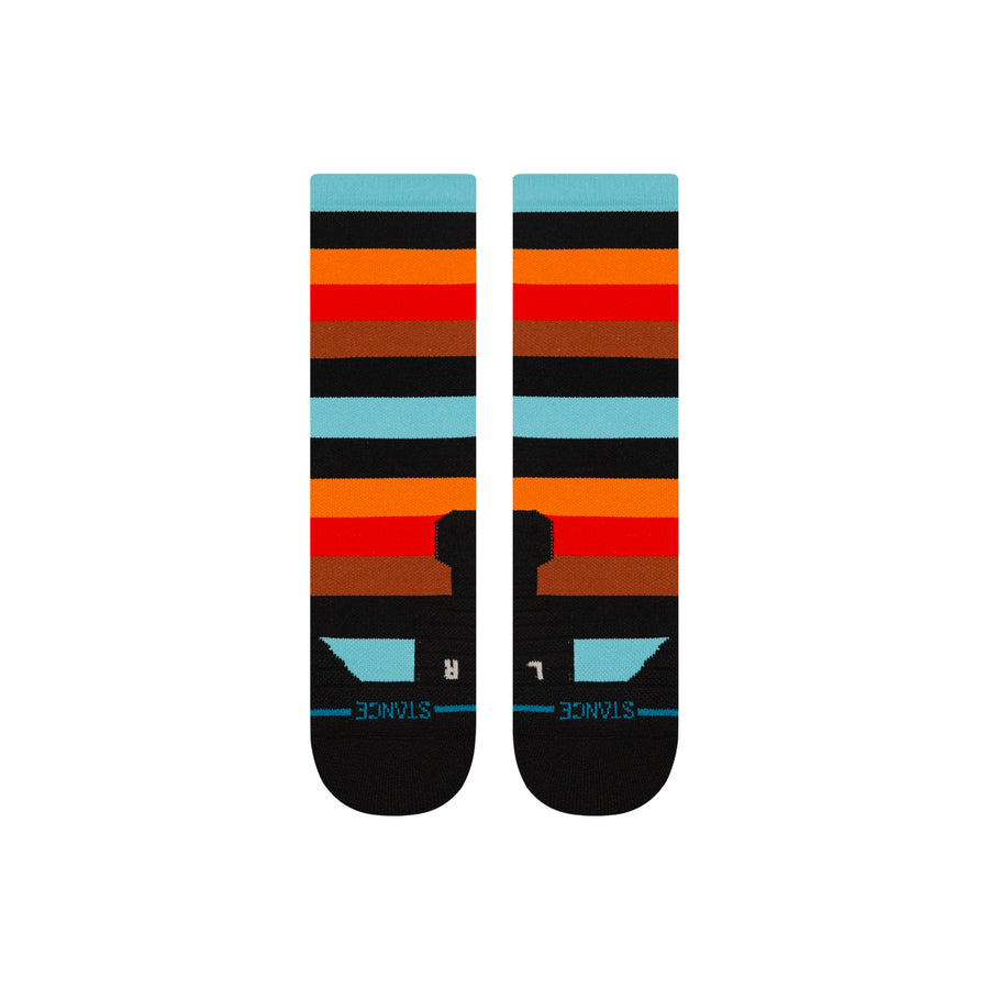 Electric Ave Mid Crew Socks