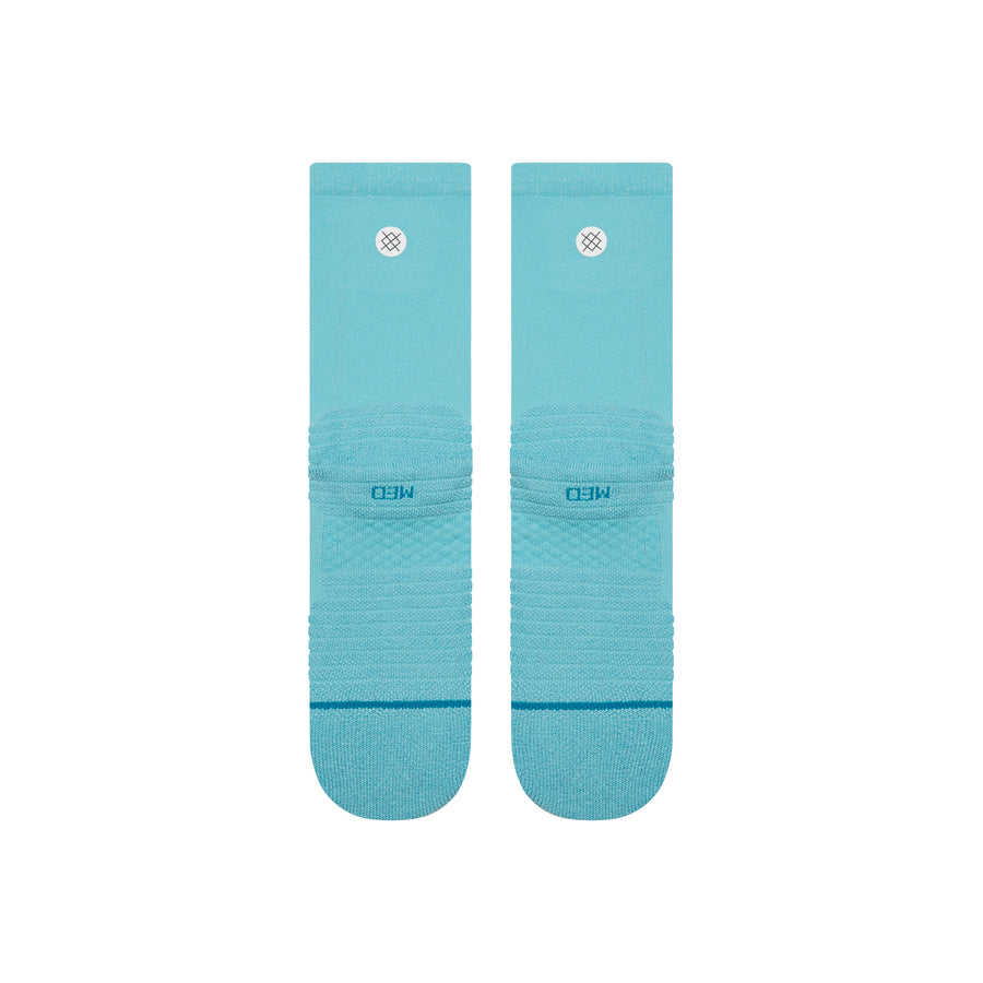 Teal Mid Crew Socks