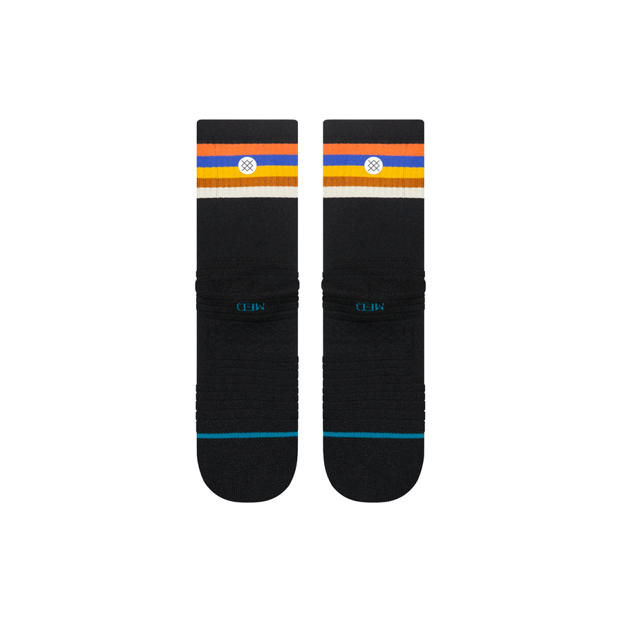 Maliboo Ribbed Mid Crew Socks