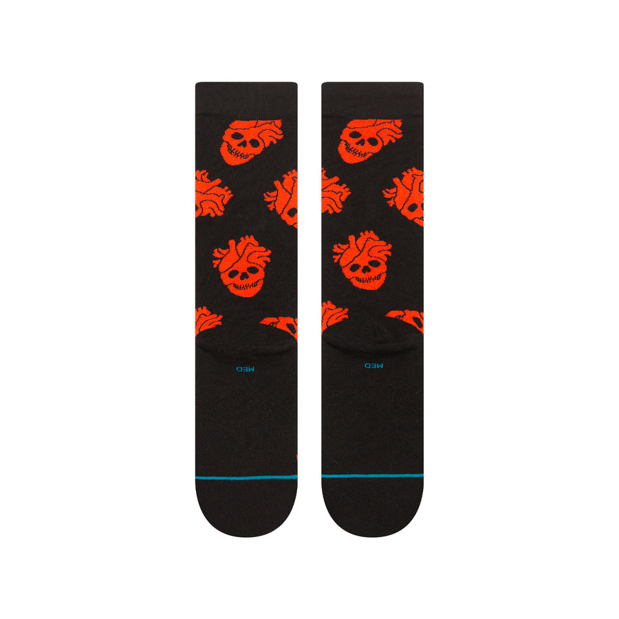 Strange Love x Stance Fallin In Skull Crew Socks