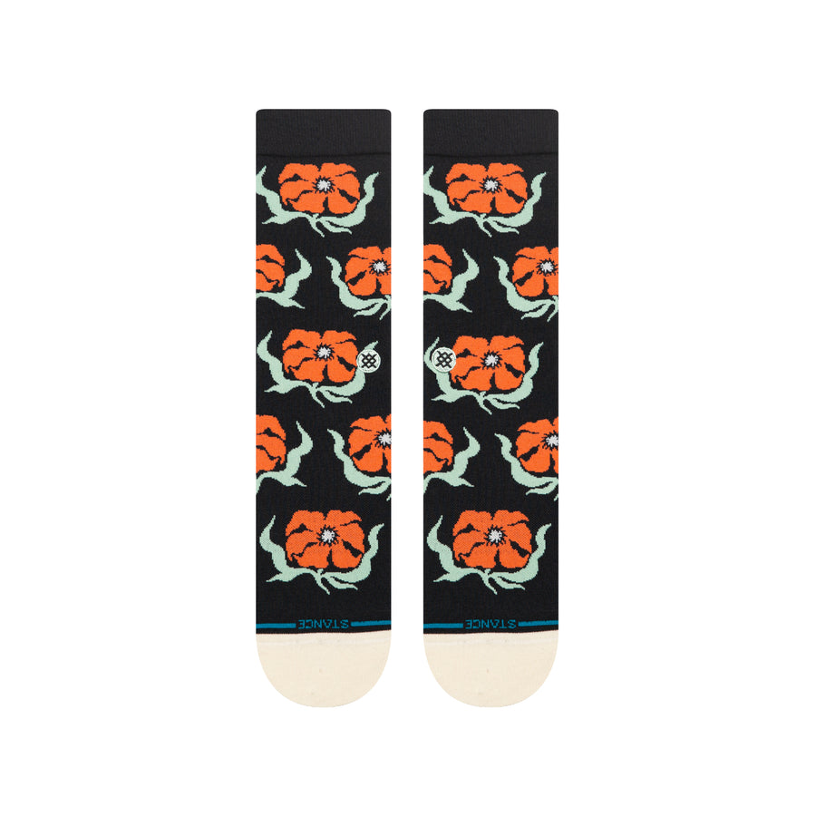 Broadcast Floral Crew Socks