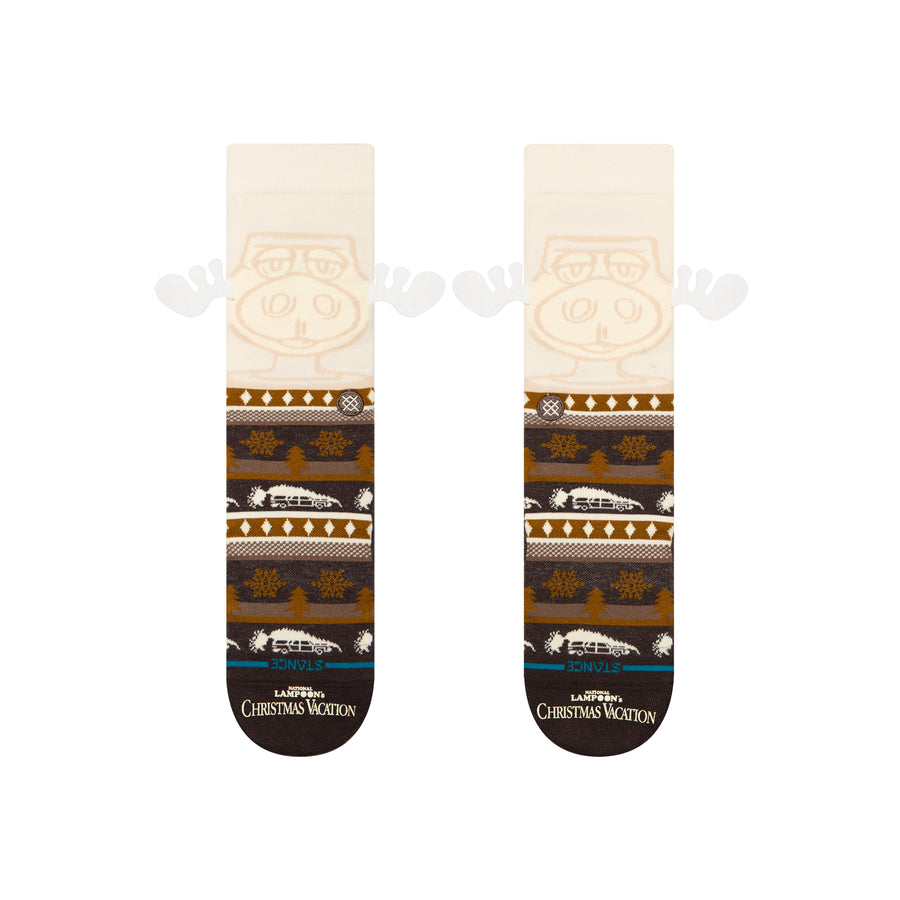 Christmas Vacation x Stance Have Some Eggnog Crew Socks