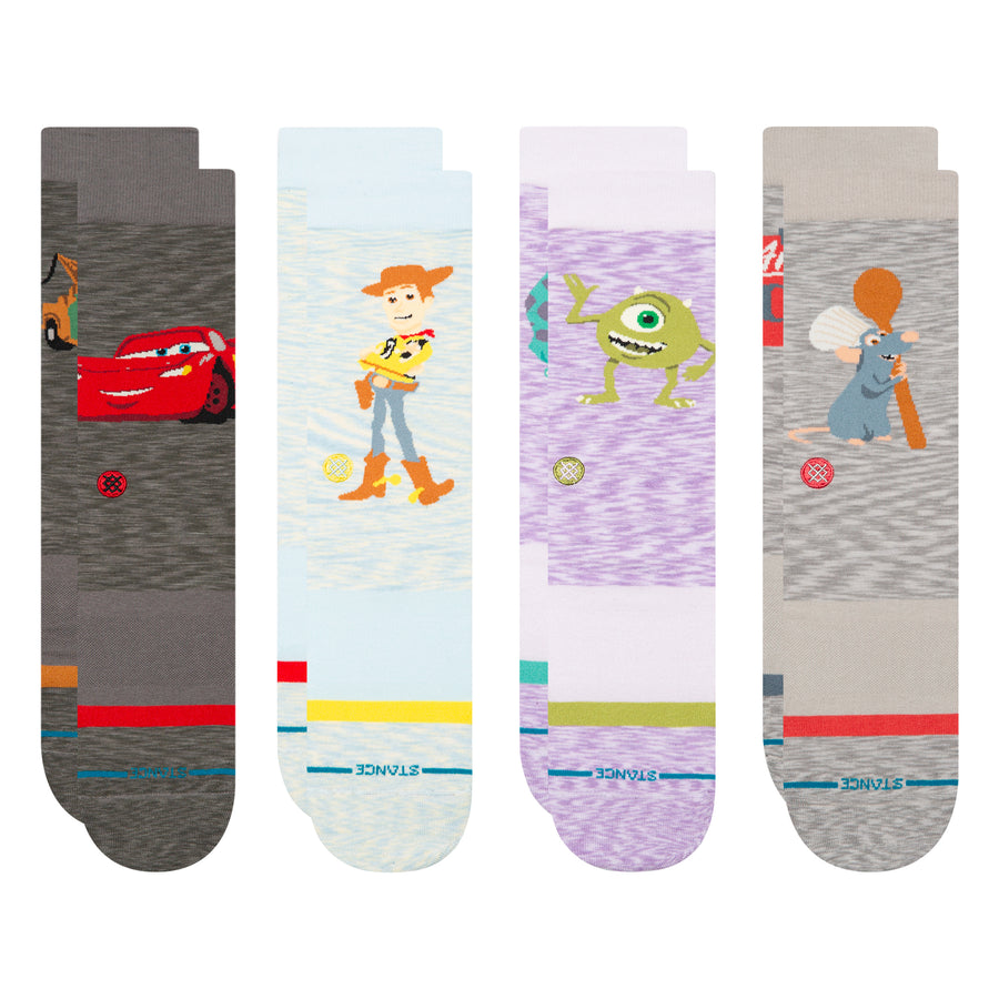 Pixar x Stance Crew Socks Box Set