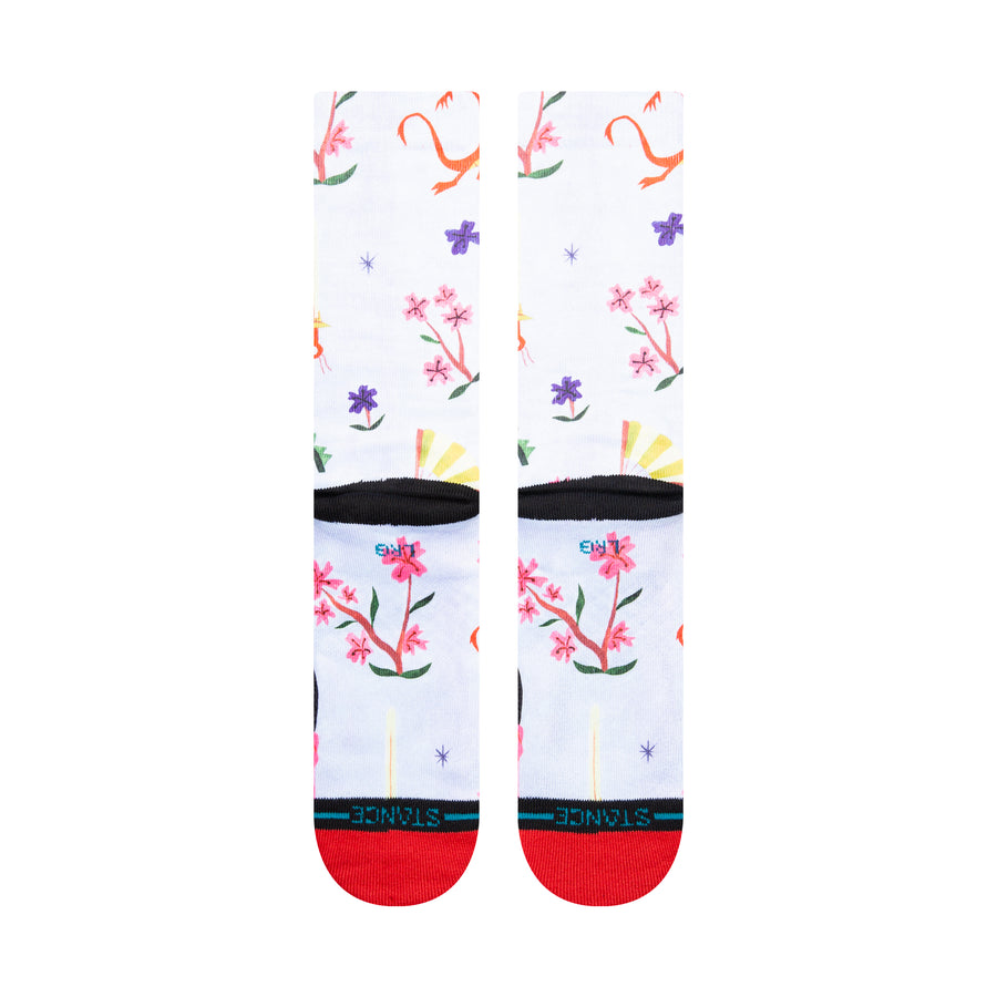 Disney 100 x Estée Preda x Stance Mulan Crew Socks