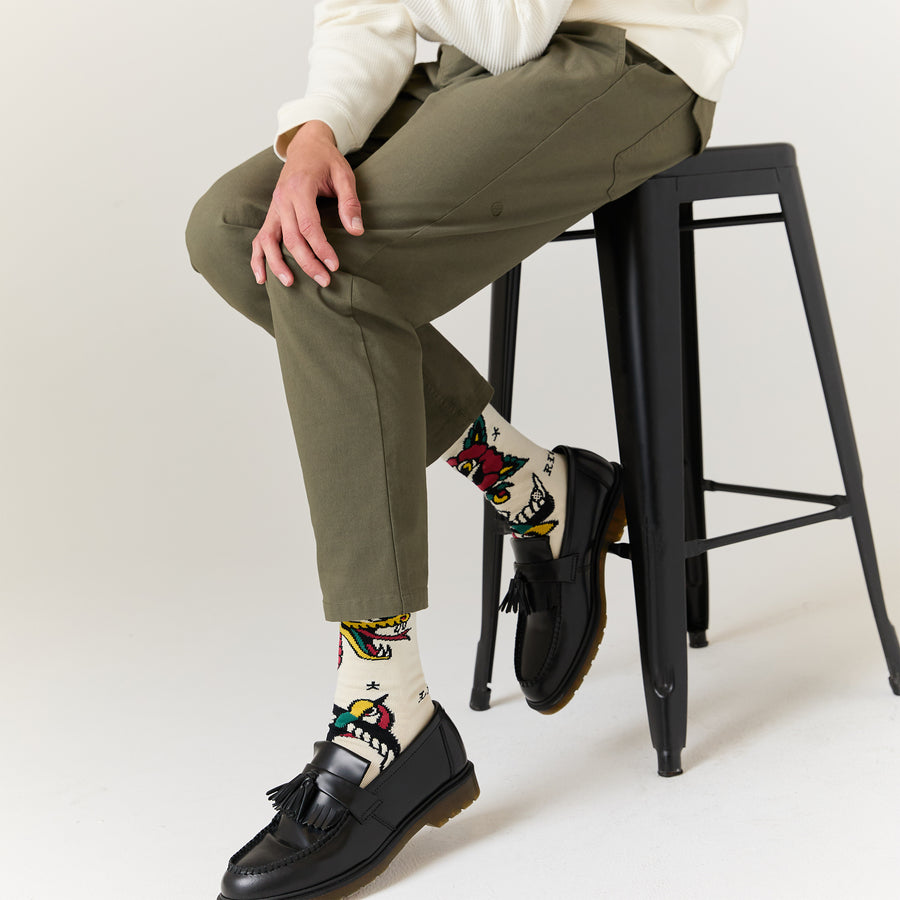 Bert Krak x Stance Flash Crew Socks