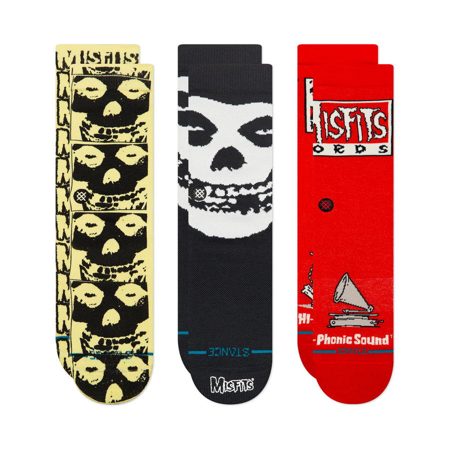 Misfits x Stance Crew Socks Box Set
