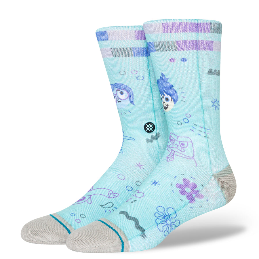 Pixar By Bubnis x Stance Inside Out Crew Socks