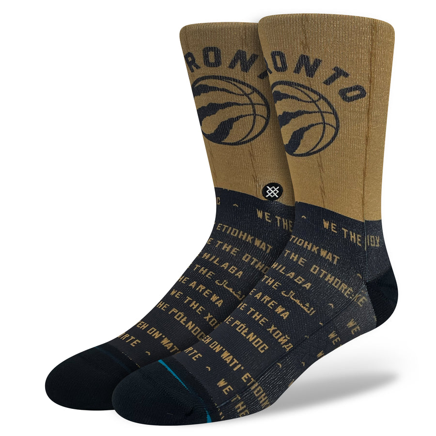 Toronto Raptors 2024 City Edition Crew Socks