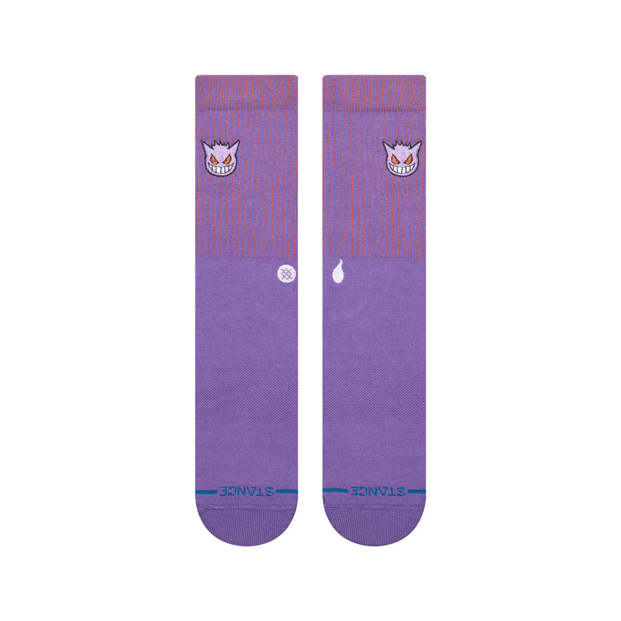 Pokémon x Stance Gengar Crew Socks