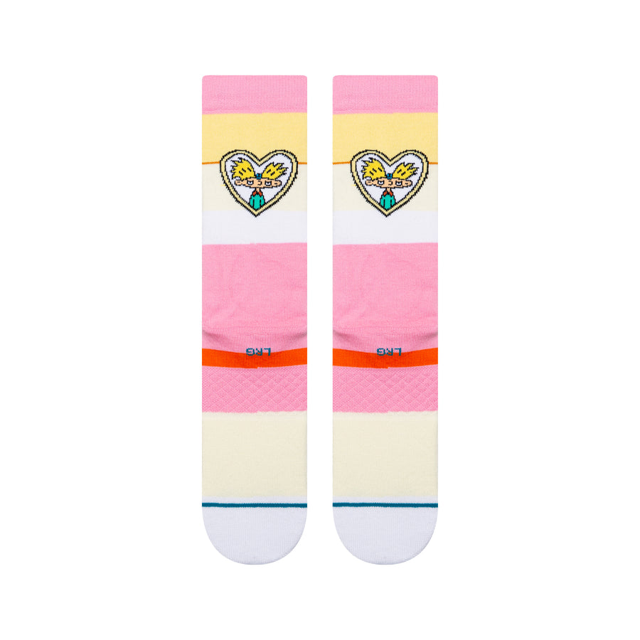 Hey Arnold! x Stance Helga Crew Socks
