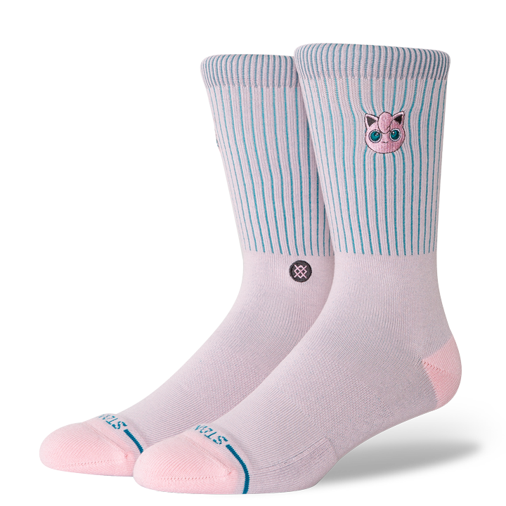 Pokémon x Stance Jigglypuff Crew Socks