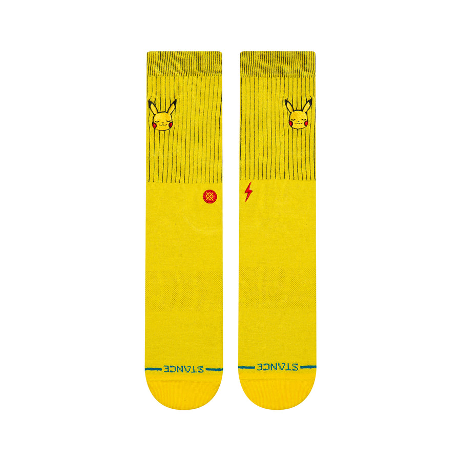 Pokémon x Stance Pikachu Crew Socks
