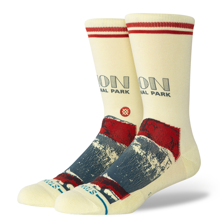 National Parks x Stance Zion National Park Crew Socks