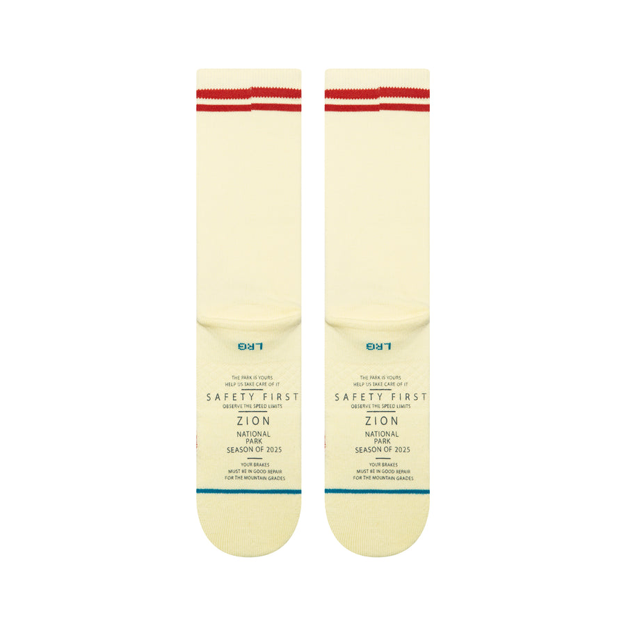 National Parks x Stance Zion National Park Crew Socks