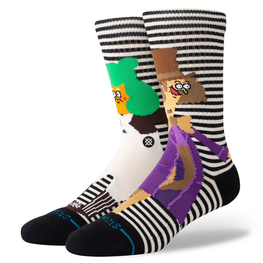 Willy Wonka By Jay Howell x Stance Oompa Loompa Crew Socks