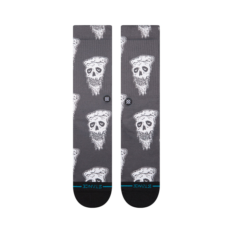 Pizza Face Crew Socks