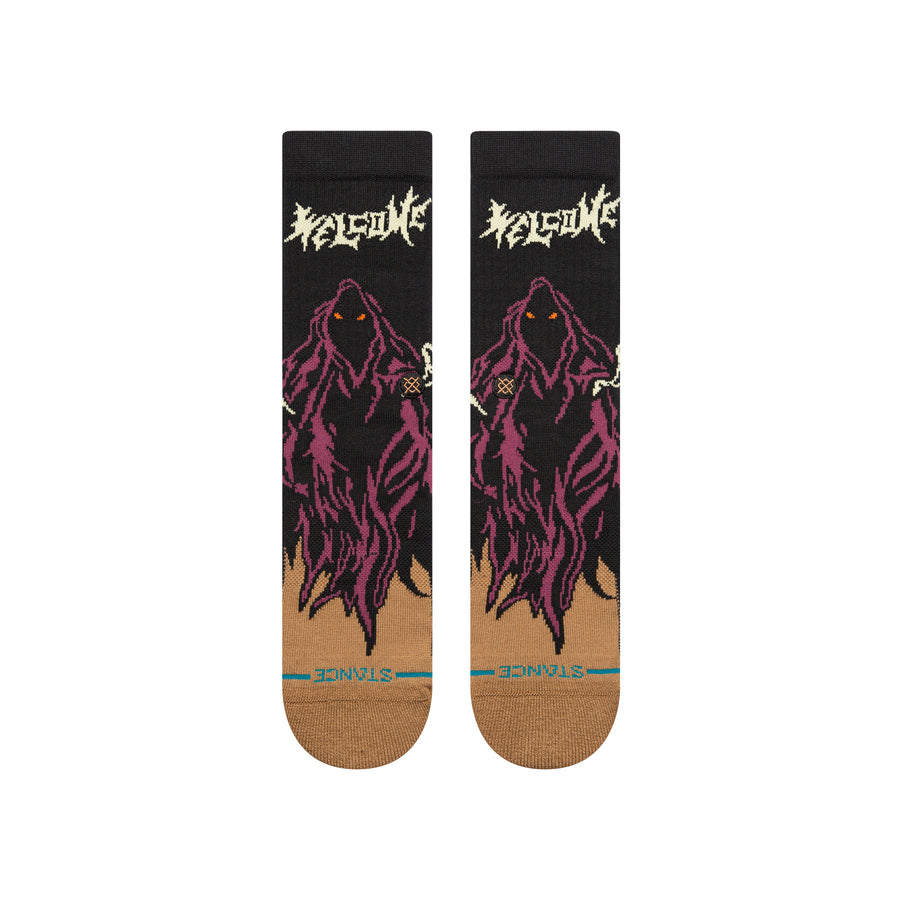 Welcome Skateboards x Stance Welcome Skelly Crew Socks
