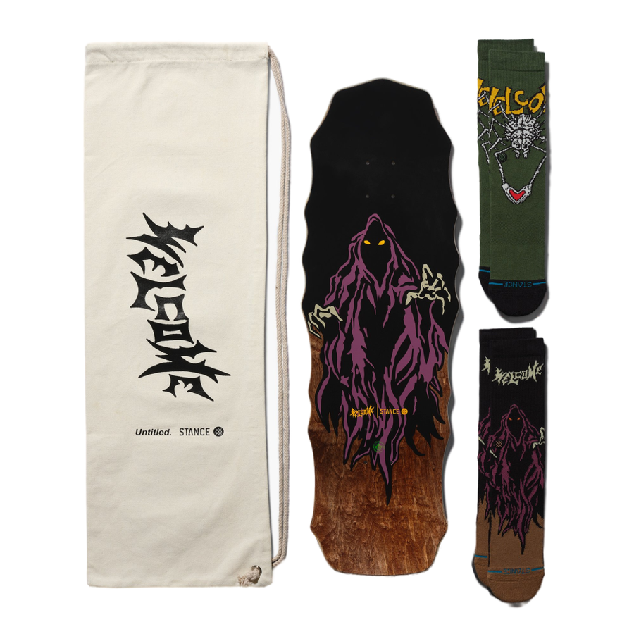 Welcome Skateboards x Stance Untitled Box Set
