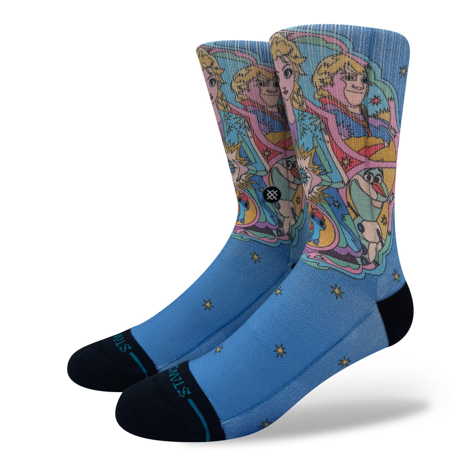 Disney x Stance Elsa Kaleidoscope Crew Socks