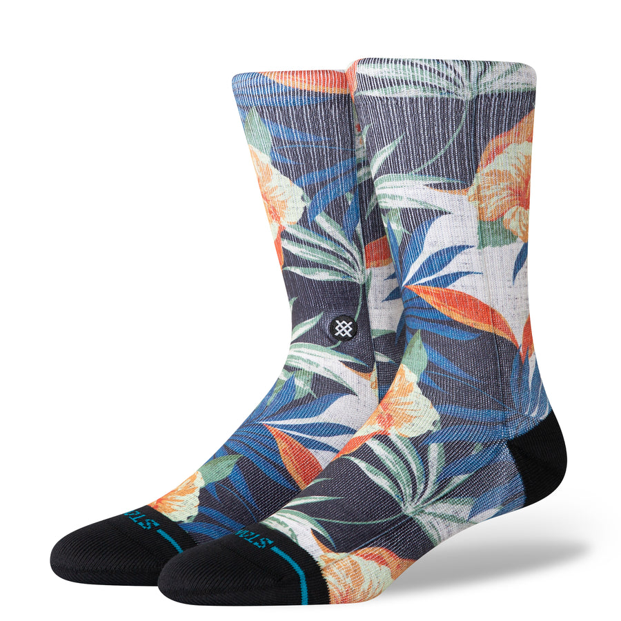 Tiki Tides Crew Socks